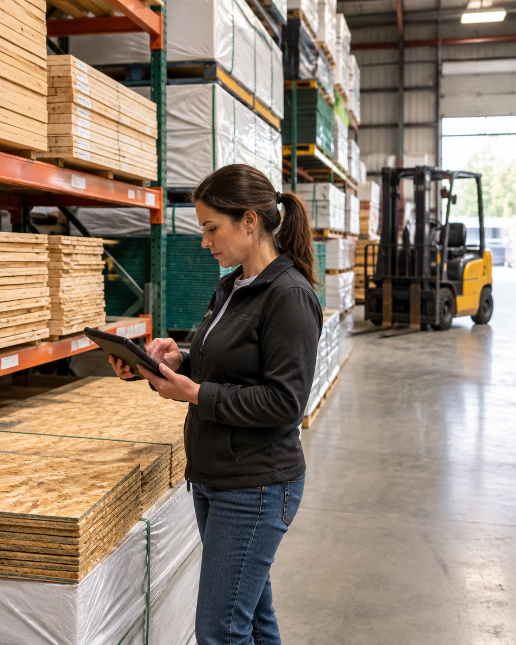 Construction materials and procurement work